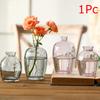 1PC High Quality Material Storing Beautiful Hotels Vase Gift Unique Simple Design Glass Fashionable Appearance