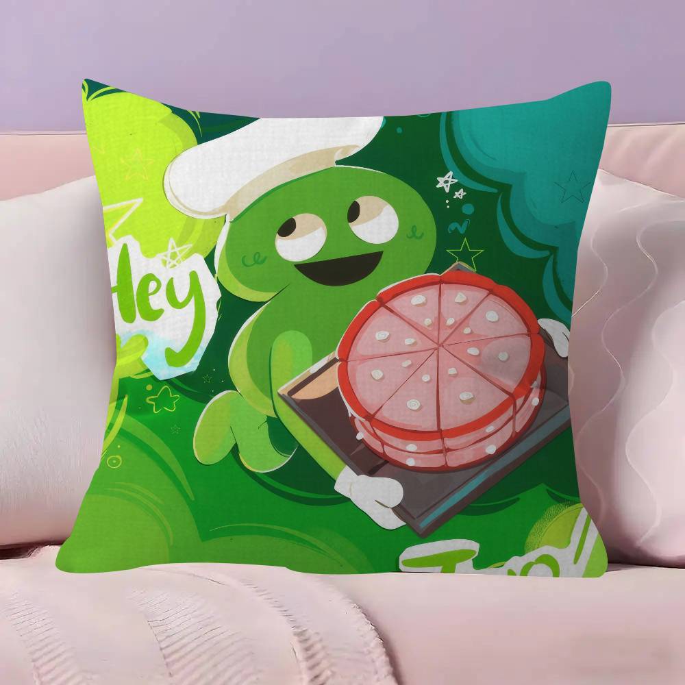 BFDI Battle for DDream Island Pillow Cover for Bedroom Room and Living Room Sofa Decorative Cushion Cover