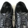 JOHNSTON & MURPHY 90er-00er Jahre Vollleder Straight Tip Oxford Schuhe Größe 8.5M 26.0-26.5cm Schwarz Businessschuhe(GEBRAUCHT)