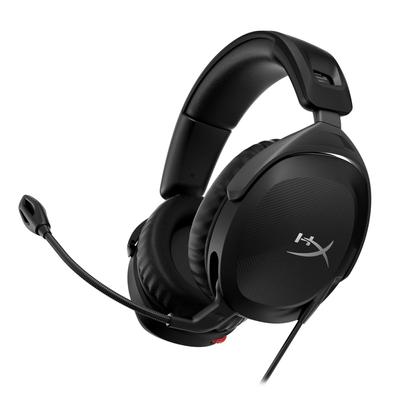 HYPERX Cloud Stinger 2 gamer headset, PC-kompatibilis, 284 g, könnyű, DTS térbeli hangzás, fekete, otthoni munkavégzés, távmunka, videokonferencia, távoli munka 2