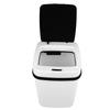 Smart Trash Can Large Capacity LED Light Automatic Motion Sensor Waste Bin with Button for Home Use