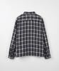 NODU Crop Check Shirt [Black]