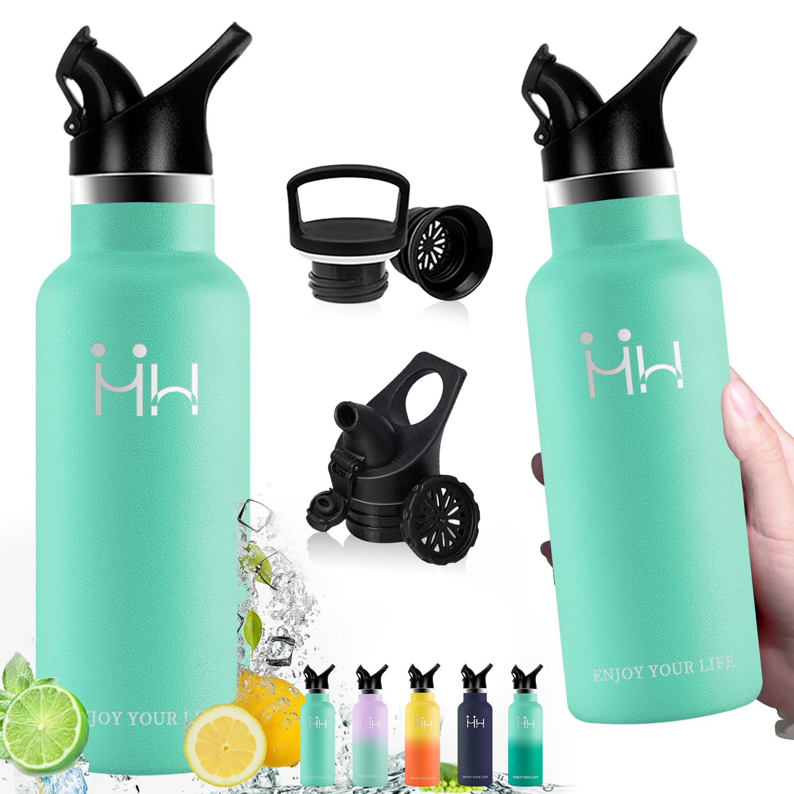 

Водяной пылесос CHENGWEI из нержавеющей стали, два типа прямого нагрева, совместимый с холодом, с утечкой, простой в обращении, одна бутылка для воды зеленого цвета, 500 мл, легкий,