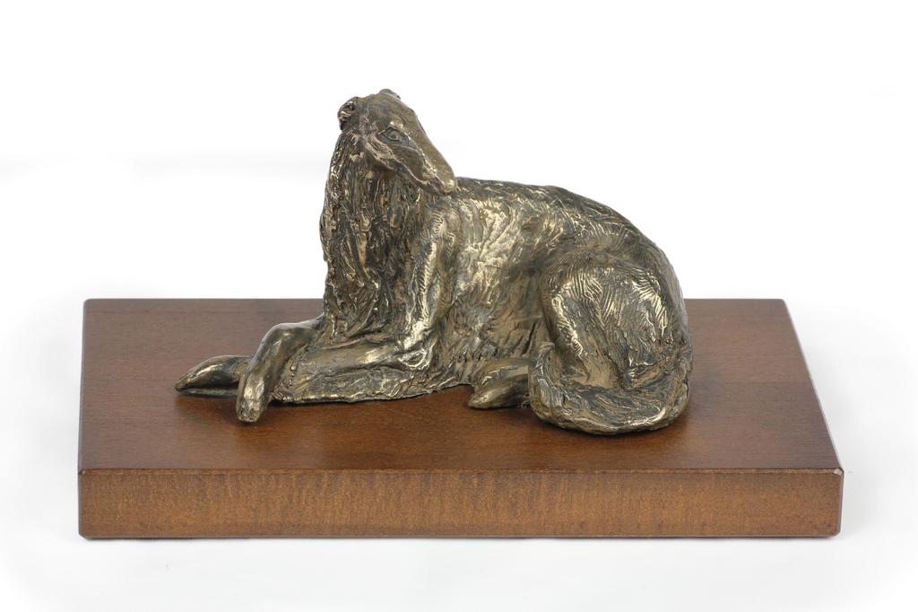 Borzoi, Russian Hunting Sighthound, Russian Wolfhound I - dog statue, figurine for office, trophy for dog show by Art-Dog brand