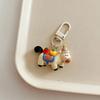 Cartoon Year of the Horse Lucky Keychain Pendant - Cute Bag Charm & Student Backpack Accessory