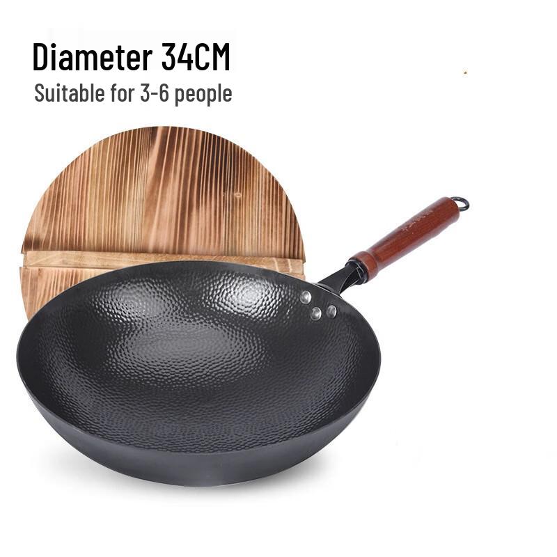 Hakka Style Zhangqiu Cast Iron Wok
