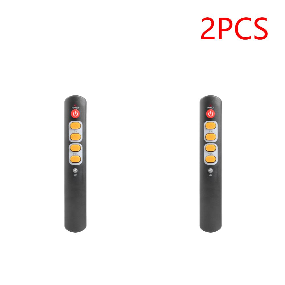 1/2pcs Universal 6 Key Pure Learning Remote Control Infrared IR Remote Controller for Smart TV Box STB DVD DVB VCR HIFI Amplifie