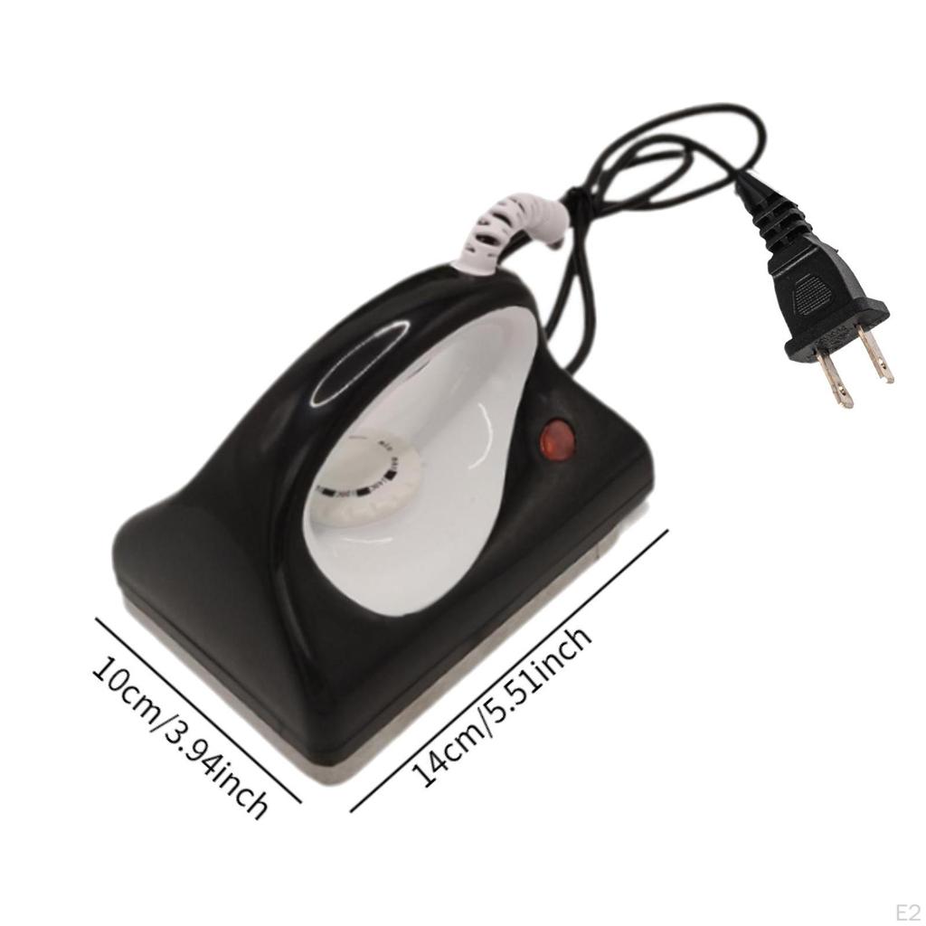 Ski Snowboard Waxing Iron Heats Up Quickly Tool Good Grip Control Adjustable Temp Rust