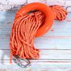 6MM Durchmesser 30M PVC Reflektierende Lebensrettende Seil mit Haken Pull Ringe Lebensrettende Ausrüstung