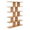 Modern Open Bookcase with Shelves on the Wall, Bookcase - No. 2 Modern Open Bookcase with Shelves on the Wall, Bookcase - No. 2 sonoma