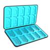 Game Card & Micro SD Card Case for Switch/Switch 2 with 20+20 Space, Magnetic Lock, Shockproof Rubber Slots