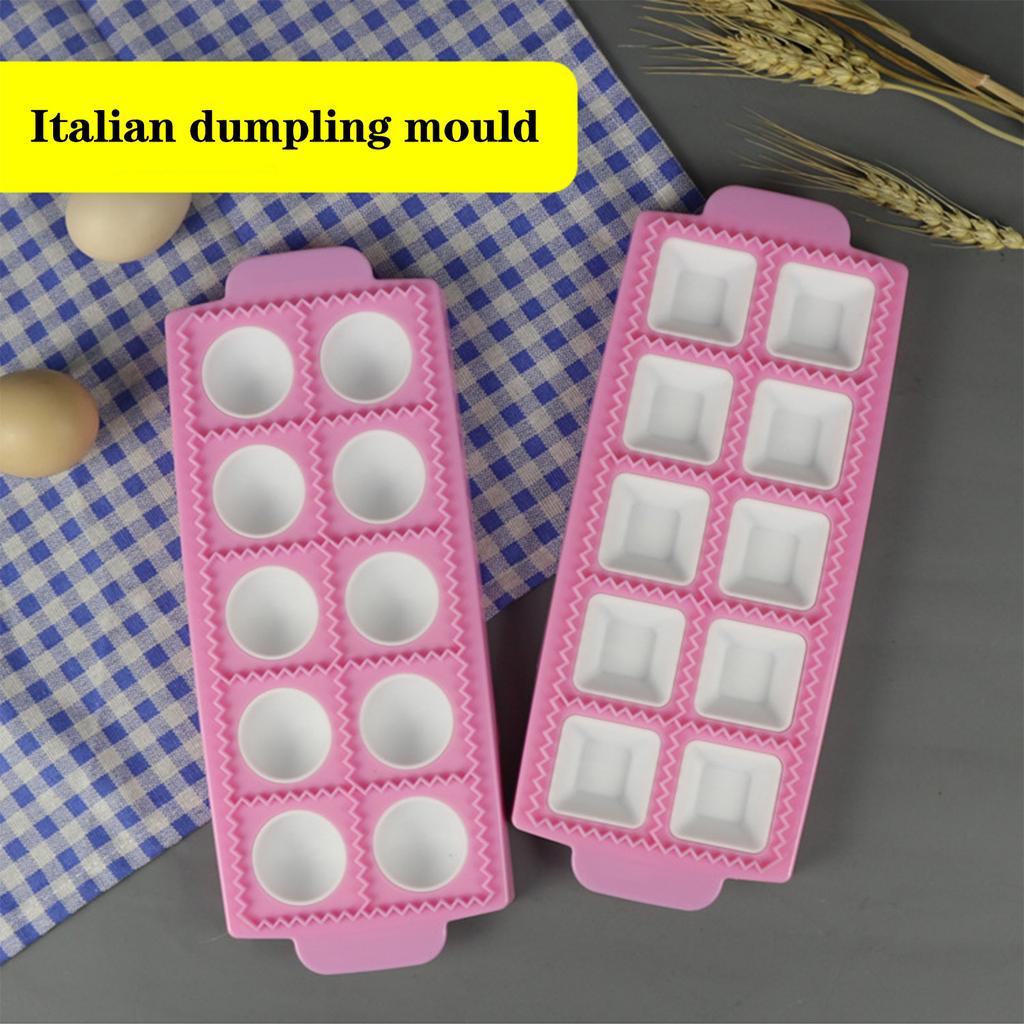 Raviolipasta med silikonravioli för pasta för att göra raviolipaj