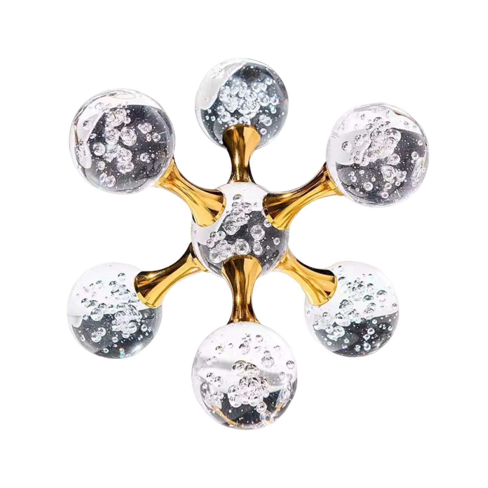 

Стекло Западный Домашний Декор Хрустальный Кофейный Столик Стеклянный Стол Космические Шары Для Дома Золотые Шары Декор Для Для Шкафа