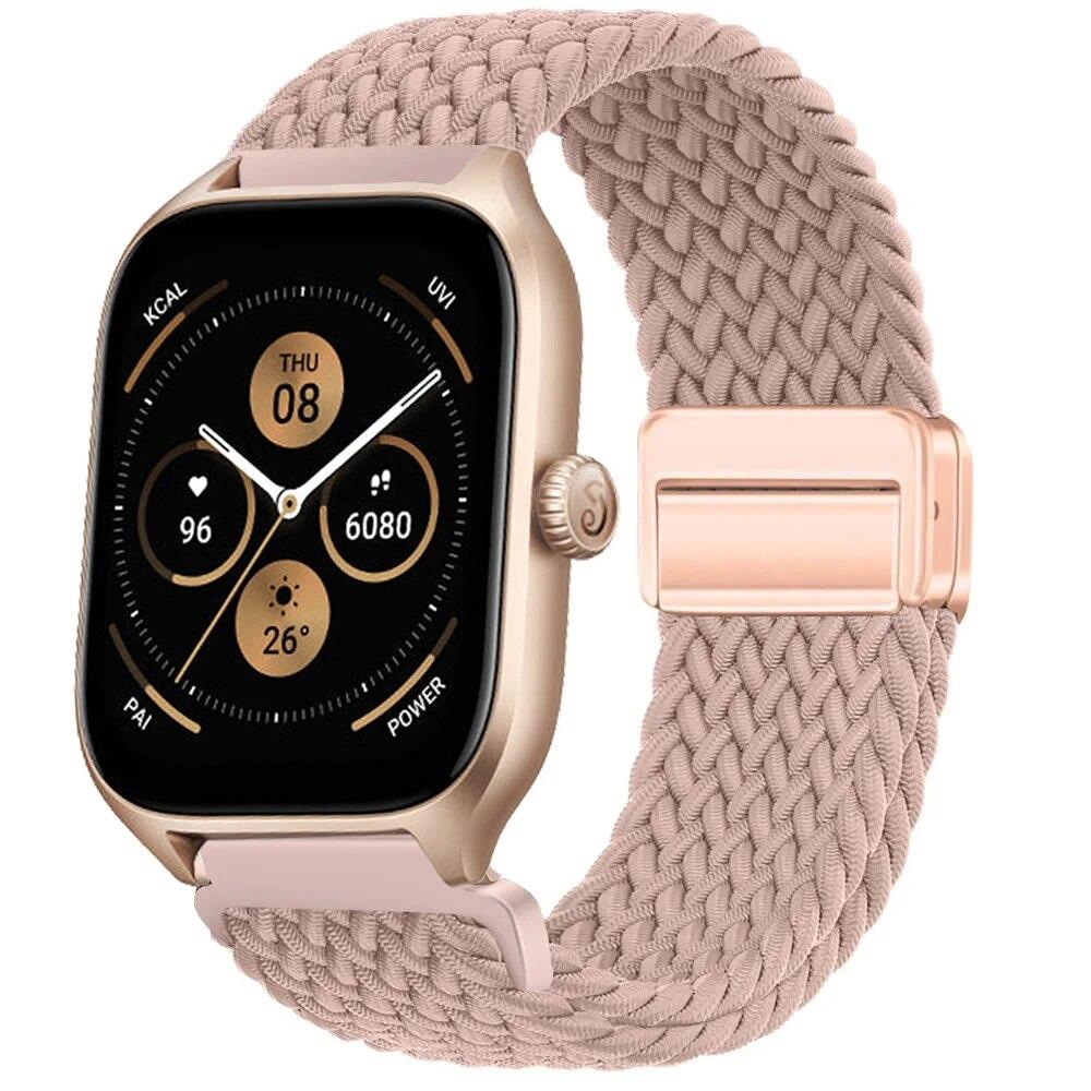 Geflochtene Solo-Schlaufenbänder Für Amazfit GTS/2e/3/4/GTS2 Mini/GTR 47/GTR2/4/3/Pro Armband Amazfit bip 6 20mm/22mm Uhrenarmband