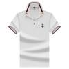 STORN Marque Design Qualité Homme POLO Col Revers Abeille Brodé Manches Courtes Nouveau T-shirt d'Été Affaires Classique Tendance Mode Vêtements pour Homme