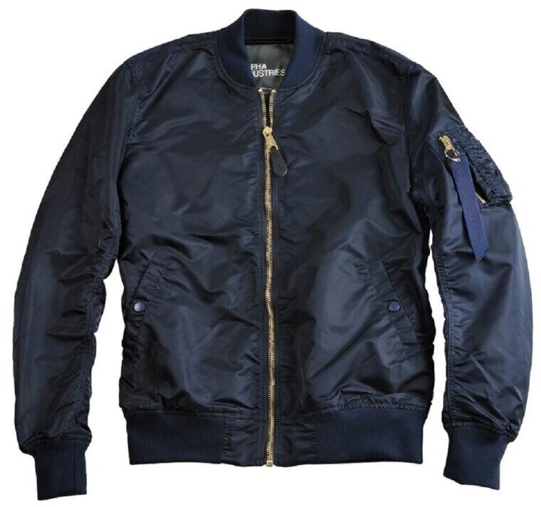 Зимняя куртка Alpha Industries MA-1 VF LW Man rep.blue/gold