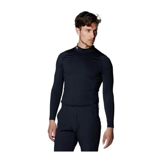 [Under Armor] Base Layer UA Heat Gear Fitted Long Sleeve Mock Shirt
