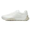FILA Pacer Fabric Synthetic Leather Retro Round Toe Low Top Casual Shoes Men sneaker Snow-White F12M124154FSW