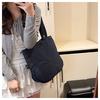 New Puff Large Capacity Nylon Cloth Bag New Stylish Simple Tote Versatile Casual Shoulder Bag