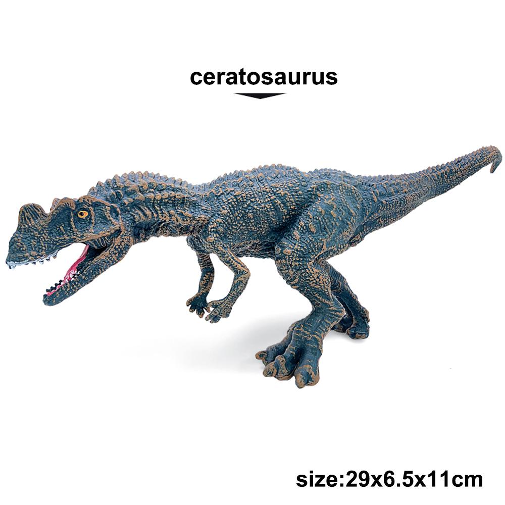 

Dinosaurs World Brinquedo Savage Jurassic Indominus Rex Spinosaurus Triceratops Action Figures Collection Toy For Children Gifts