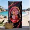 Asciugamano da Spiaggia con Stampa del Sunderland Football, Asciugamano Grande Morbido ad Asciugatura Rapida per Spiaggia Campeggio Nuoto