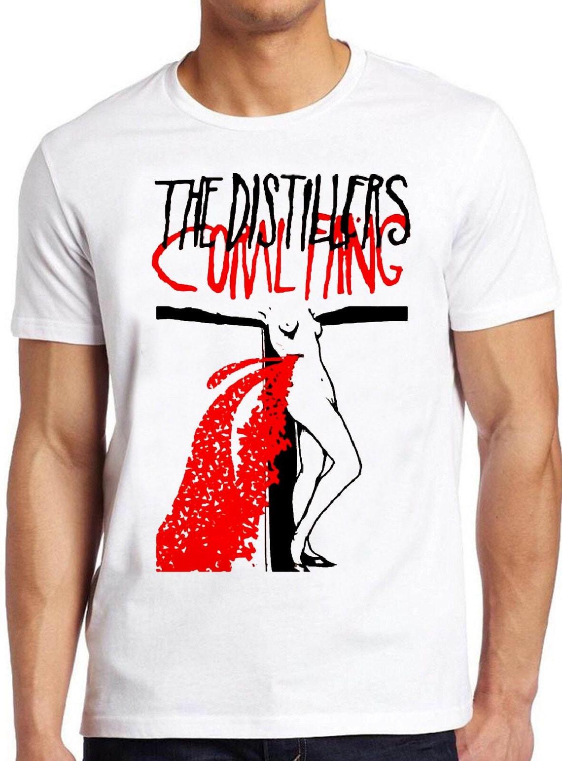 The Distillers T Shirt Coral Fang Rock Retro Cool Top Tee, Unisex shirt S