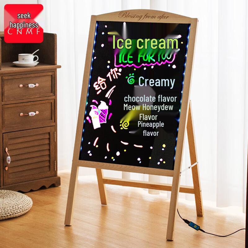 CNMF Magnetic Blackboard Advertising Sign 60x40 cm