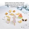 Adorable Plants Pins Fruit Watermelon Pin Personalized Children Brooch Metal Badge Multicolor Jewelries Glasses Brooches