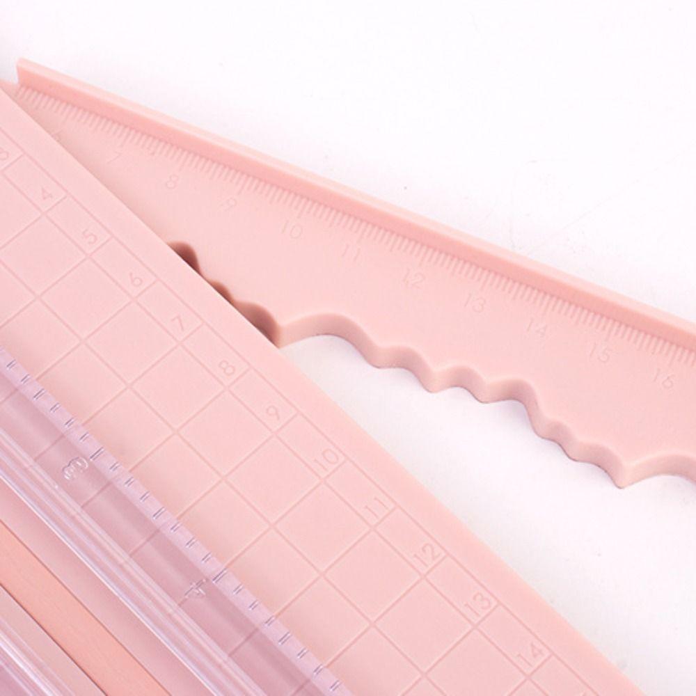 360° Rotary 12-in-1 Paper Cutter,Handheld Multifunction Craft Trimmer with Anti-Slip Pad & Measurement Guide