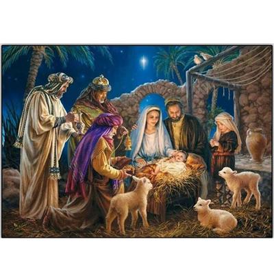 Diy Diamant Malerei Geburt Jesu Bild Christian Kreuz Stich Voll Bohrer Quadrat Diamand Stickerei Zubehör Werkzeug Kits