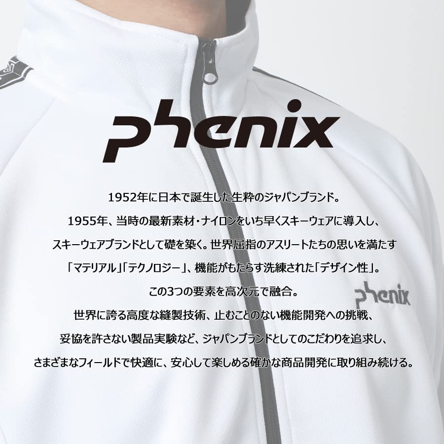 PHENIX Jersey Set with Brand Logo Perfect for Training and Size M Men's Tape, Loungewear, Navy, (0165030002)