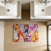 Girl-W-Winx Catoon Clubs Floor Mat Retro Multiple Choice Living Room Kitchen Rug Non-Slip Modern Home Decor