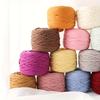 1 Rulou 300g Bilă Mare Fire Panglică Plată Elastică Fire de Grosime Medie pentru Tricotat DIY Genți Coșuri de Depozitare Covor, Fire Moi Prietenoase