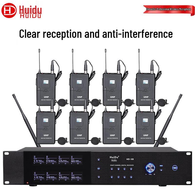 HuiDu Professional Wireless Conference Microphone System (CN version)