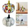 Colorful Pumpkin Art Sculpture for Elegant Home Decor