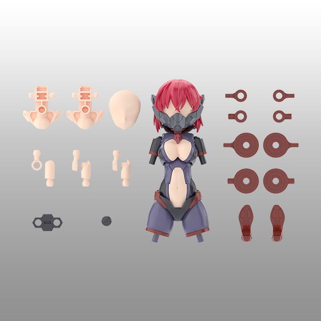 

[Bandai] 30MS Option Parts Set 6 (Chaser Costume) [Color A]