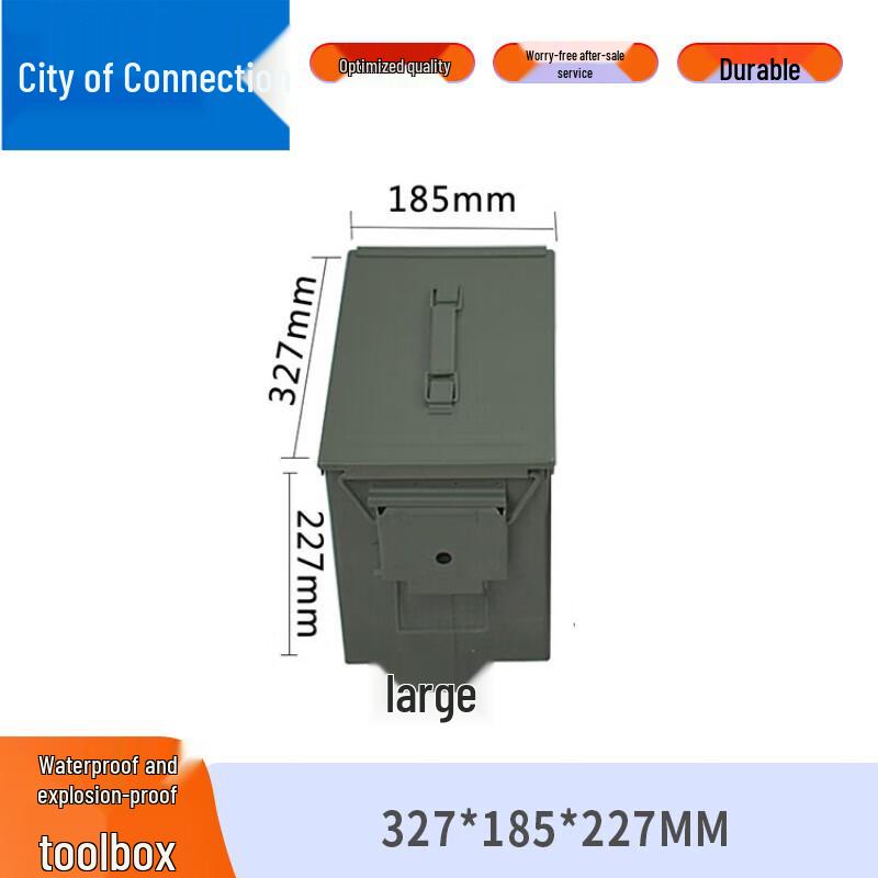 Explosion-Proof Ammunition & Tool Storage Box