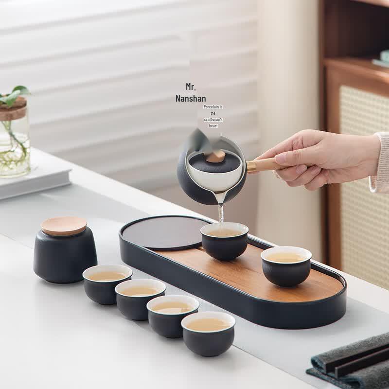 Mr. Nanshan Portable Ceramic Travel Tea Set