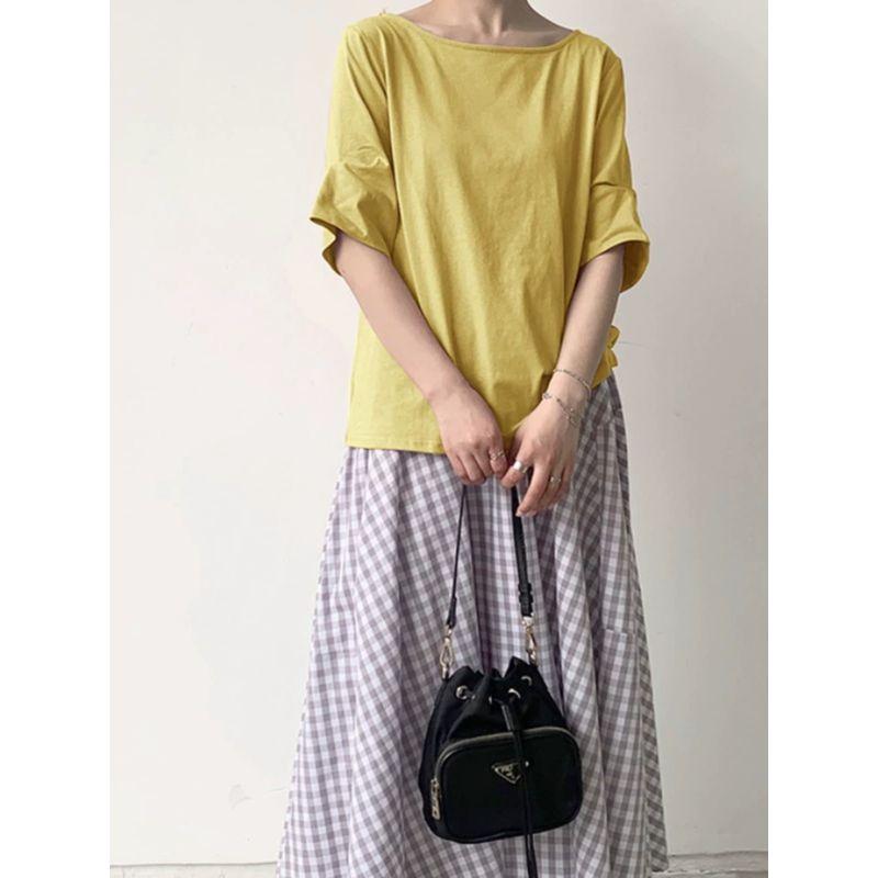 K-style Summer New Youth round Neck White Stripes Print Gas Casual Fashion Loose Half Sleeve T-shirt Tops