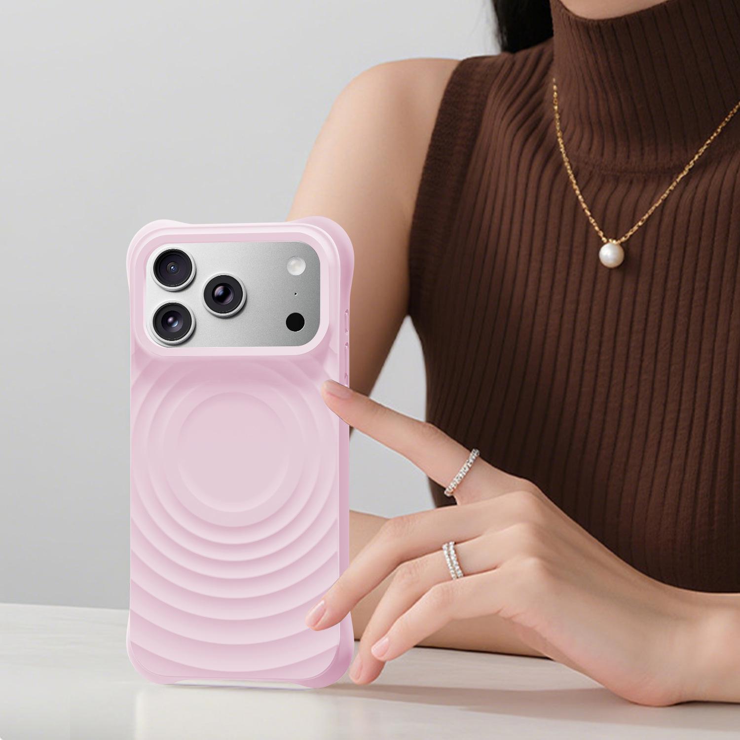 

Compatible with Apple 17 Pro Max: Magnetic Liquid Silicone Case with Full Coverage & Drop Protection for iPhone 17 iPhone 17