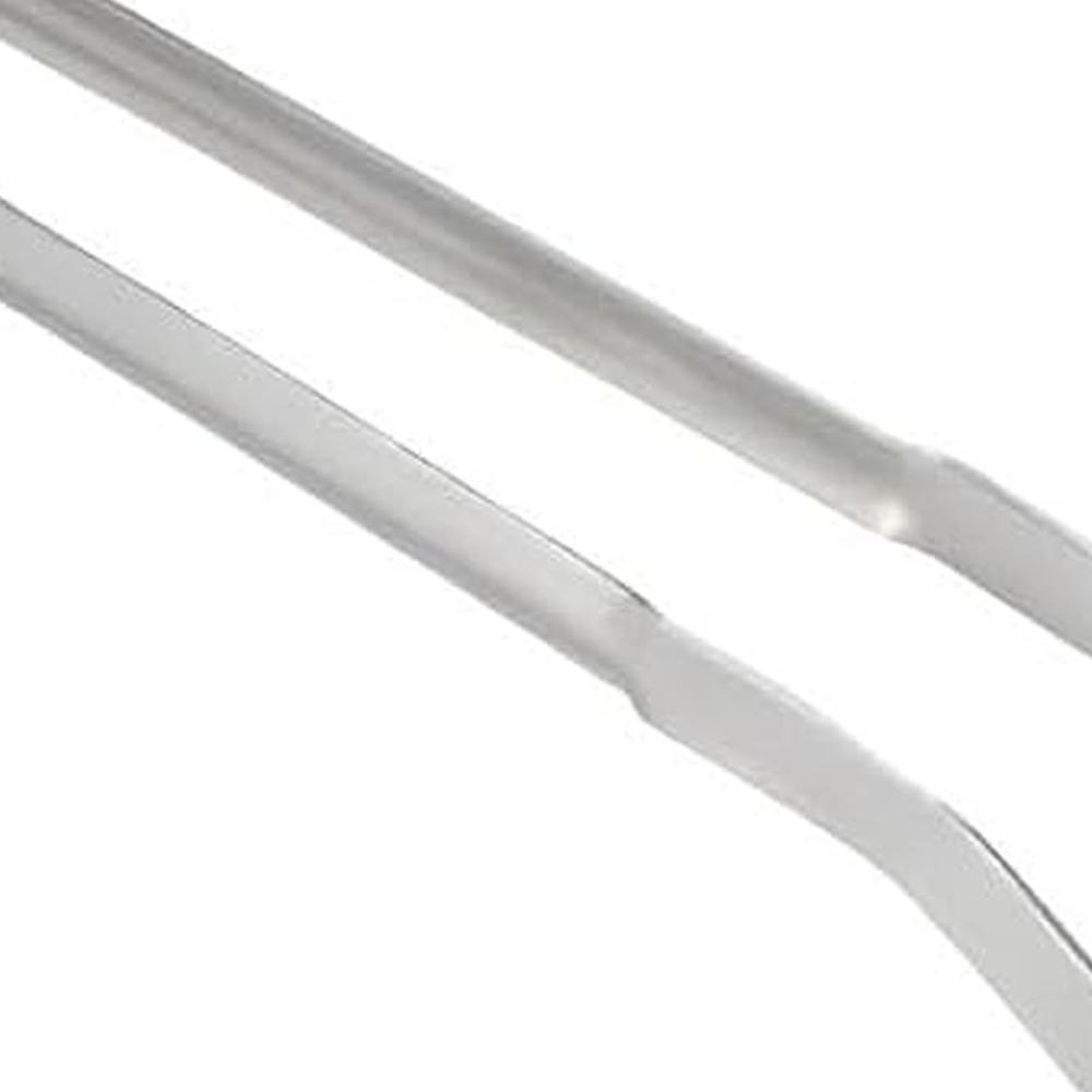 Silver Sausage Turning Tongs Stainless Steel Kitchen Tongs BBQ Grill Tongs For Flipping Sausages