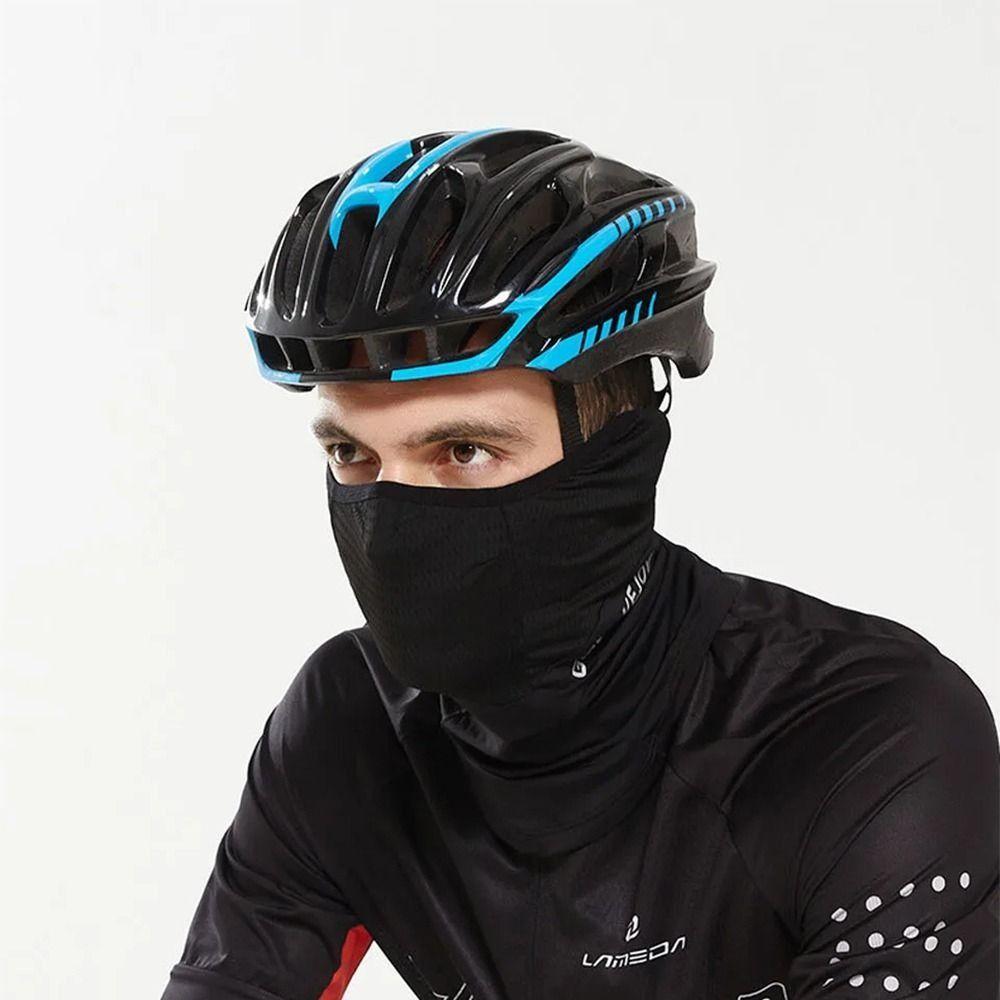 Quick-drying Ice Silk Scarf Breathable Cycling Mask Sun Protection Mask  Outdoor Riding