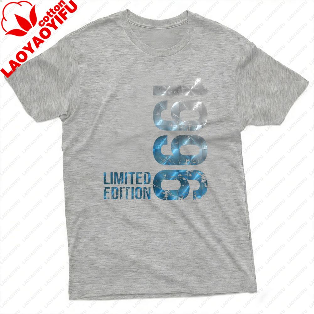 Limited Edition 1969 Unisex TShirt Cotton Summer Short Sleeve Tops Casual Fashion Top Gift for Him Birthday Party Clothes