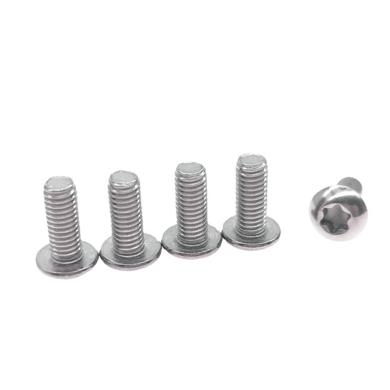 1 PC M2 M2.5 M4 M3 x 4 5 6 8 10 12 15 18 20 25 30 35mm TA2 GR2 Titanium Buton Head Torx Scoket Screw Bolts
