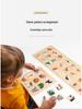 Montessori Wooden Logic & Matching Puzzle Toy for Cognitive Development
