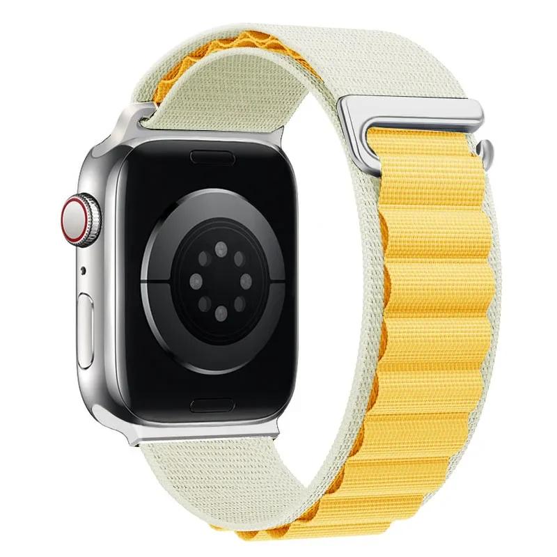 Upgrade Alpine Nylon Strap For Apple Watch Band 11 10 9 8 7 45mm 41mm 42mm 46mm Ultra 3/2 49mm Bracelet Watchband iWatch 6 5 SE