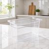 Food Sous Vide Container with Lid | Heat-Resistant, Transparent, Thermal Bath