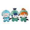 Nintama Rantaro Hand-stitched Plush Toy Vol.1 Approx. 10cm Mascot Photo (Set of 3)