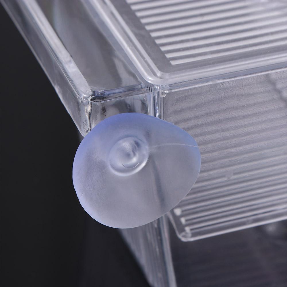 With Suction Cups Fish Breeding Box Fish Isolation Box Fish Baby Hatchery Aquarium Breeder Box