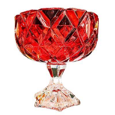 Luxurious Clear Glasses Snacks Bowl Feature Smooth Smooth Brims And Sturdy Base For Stable Placement